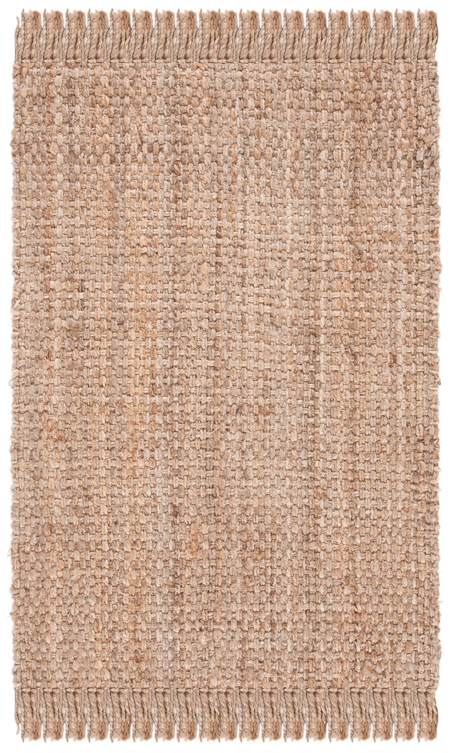 SAFAVIEH Martha Stewart Natural Fiber Solid Area Rug, Natural, 3'6" x 5'6"