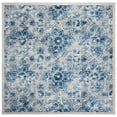 thumbnail image 1 of SAFAVIEH Martha Stewart Nazca Floral Area Rug, Cream/Blue, 4' x 4' Square, 1 of 6