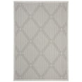 thumbnail image 1 of SAFAVIEH Martha Stewart Outdoor MSRO339H Charcoal/ Beige Rug, 1 of 9