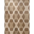 thumbnail image 1 of SAFAVIEH Martha Stewart Overlapping Diamonds Geometric Wool Area Rug, Beige/Multi, 8'x10', 1 of 2