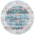 thumbnail image 1 of SAFAVIEH Martha Stewart Petrina Floral Machine Washable Area Rug, Green/Beige, 6' x 6' Round, 1 of 11