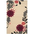 thumbnail image 1 of SAFAVIEH Martha Stewart Picture Block Floral Wool Area Rug, Ivory, 3' x 5', 1 of 4