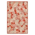 thumbnail image 1 of SAFAVIEH Martha Stewart Poppy Field Floral Area Rug, Cayenne Red, 4' x 6', 1 of 6