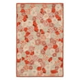 thumbnail image 1 of SAFAVIEH Martha Stewart Poppy Field Floral Area Rug, Cayenne Red, 5' x 8', 1 of 6