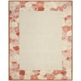 thumbnail image 1 of SAFAVIEH Martha Stewart Poppy Floral Border Area Rug, Cayenne Red, 8' x 10', 1 of 7
