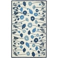 thumbnail image 1 of SAFAVIEH Martha Stewart Poppy Glossary Floral Area Rug, Azurite Blue, 5' x 8', 1 of 10