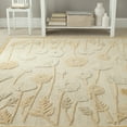 thumbnail image 1 of SAFAVIEH Martha Stewart Poppy Glossary Floral Area Rug, Nutshell/Brown, 8' x 10', 1 of 7