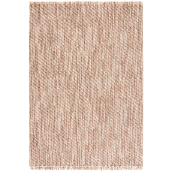 SAFAVIEH Martha Stewart Rebeca Solid Area Rug, Rust, 9' x 12'