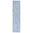 thumbnail image 1 of SAFAVIEH Martha Stewart Rebeca Solid Runner Rug, Blue, 2' x 8', 1 of 10