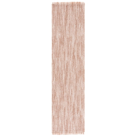 SAFAVIEH Martha Stewart Rebeca Solid Runner Rug, Rust, 2' x 8'