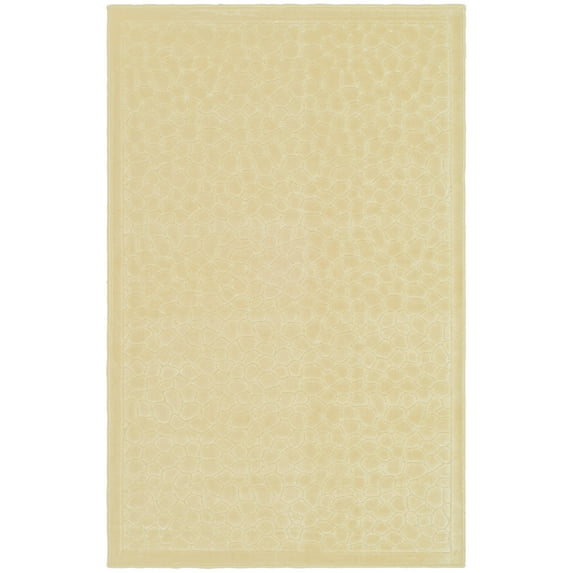 SAFAVIEH Martha Stewart Reptilian Spots Area Rug, Cream, 2'7" x 4'