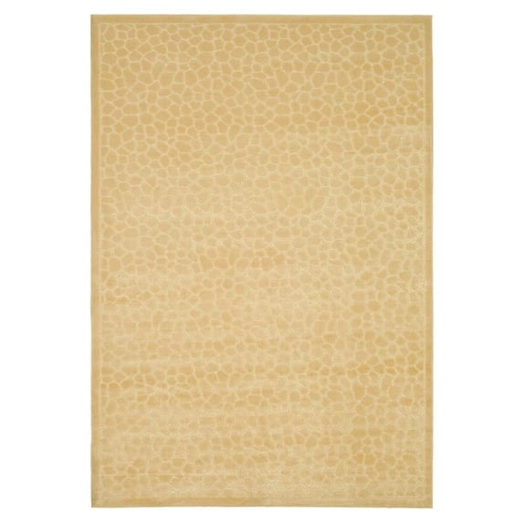 SAFAVIEH Martha Stewart Reptilian Spots Area Rug, Cream, 8' x 11'2"