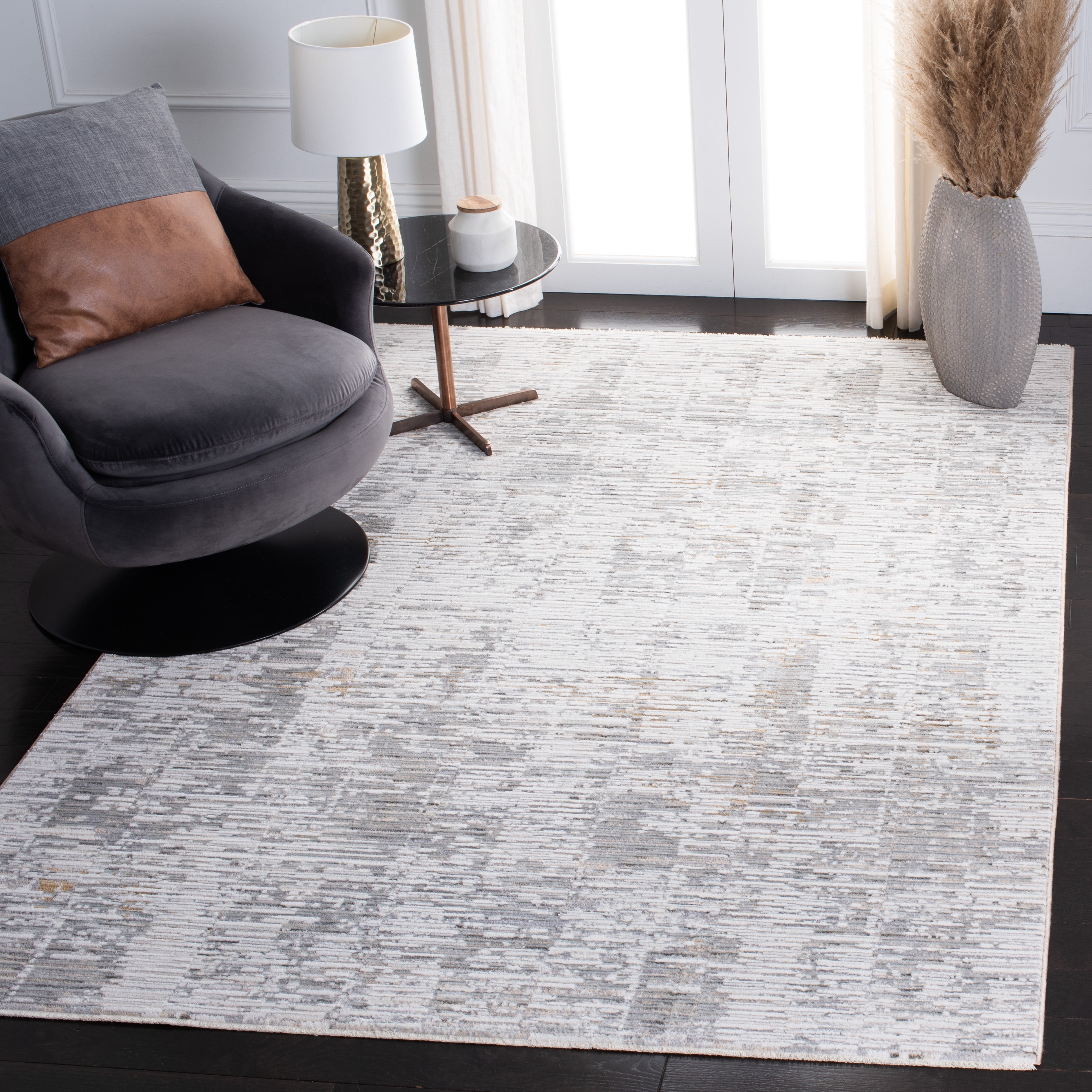 Safavieh Martha Stewart Sabrina Jake Distressed Area Rug, Ivory/Beige ...