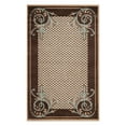 thumbnail image 1 of SAFAVIEH Martha Stewart Scrollwork Polk Dots Area Rug, Brown, 2'7" x 4', 1 of 11