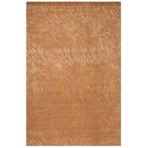 SAFAVIEH Martha Stewart Seaflora Abstract Area Rug, Corraline, 5'6" x 8'6"