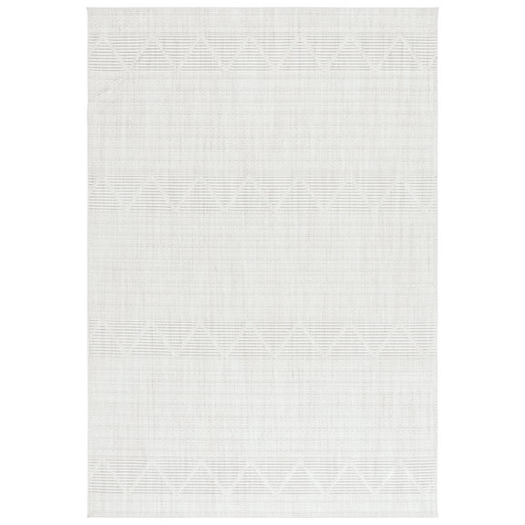 SAFAVIEH Martha Stewart Serenity Austin Bordered Area Rug, Ivory, 8' x 10'