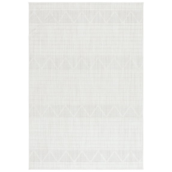 SAFAVIEH Martha Stewart Serenity Austin Bordered Area Rug, Ivory, 9' x 12'