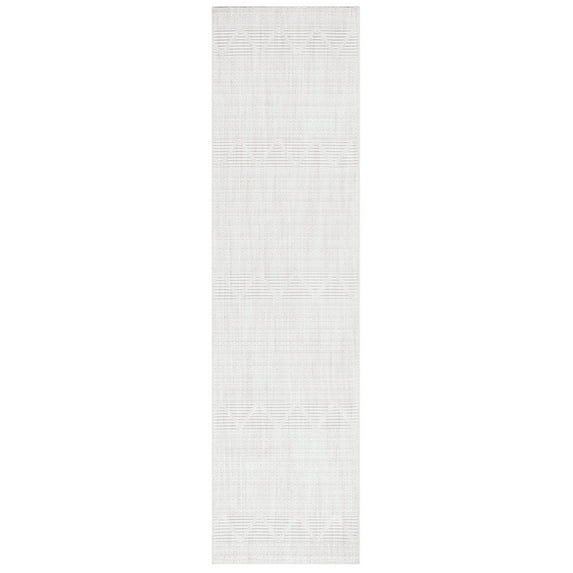 SAFAVIEH Martha Stewart Serenity Bordered Runner Rug, Ivory, 2'2" x 8'