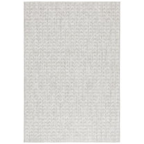 SAFAVIEH Martha Stewart Serenity Dusko Solid Area Rug, Beige/Grey, 9' x 12'