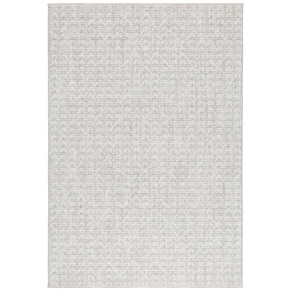 SAFAVIEH Martha Stewart Serenity Dusko Solid Area Rug, Beige/Grey, 9' x 12'