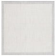thumbnail image 1 of SAFAVIEH Martha Stewart Serenity Olgica Bordered Area Rug, Ivory/Grey, 6'7" x 6'7" Square, 1 of 10