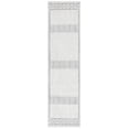 thumbnail image 1 of SAFAVIEH Martha Stewart Serenity Striped Runner Rug, Ivory/Grey, 2'2" x 8', 1 of 5