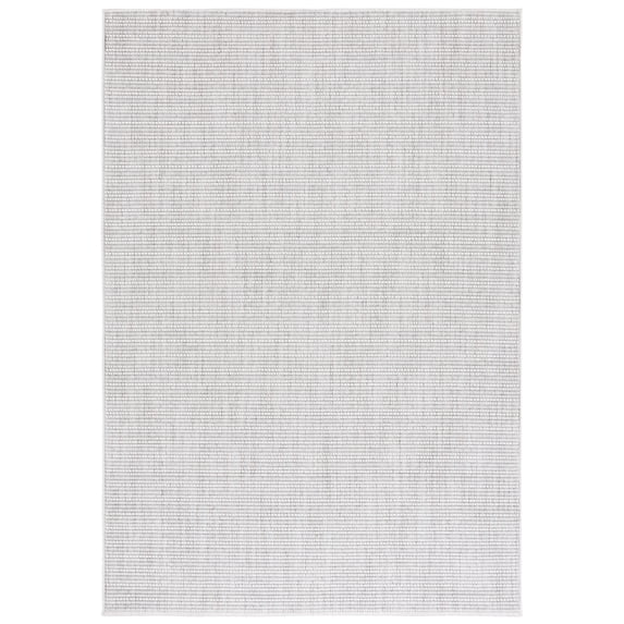 SAFAVIEH Martha Stewart Serenity Tobon Solid Area Rug, Grey/Ivory, 9' x 12'