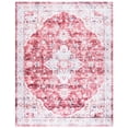 thumbnail image 1 of SAFAVIEH Martha Stewart Seth Medallion Machine Washable Area Rug, Rust/Gold, 1'9" x 2'3", 1 of 11
