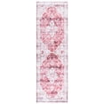 thumbnail image 1 of SAFAVIEH Martha Stewart Seth Medallion Machine Washable Runner Rug, Rust/Gold, 2'6" x 8', 1 of 11