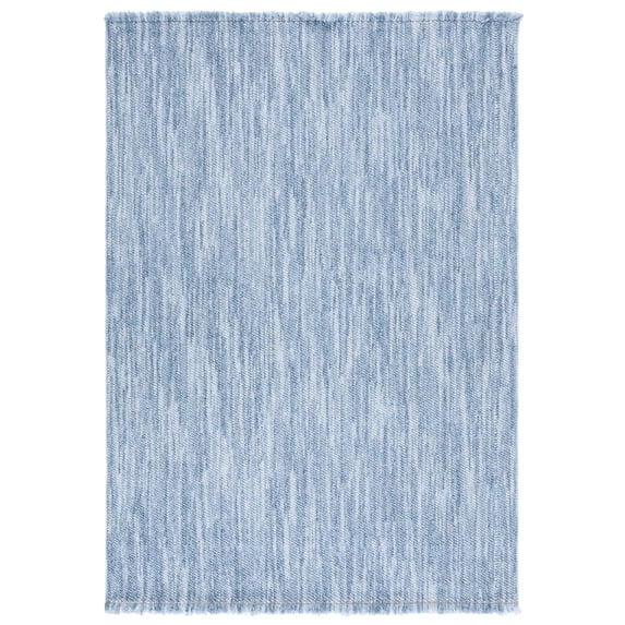 SAFAVIEH Martha Stewart Solid Area Rug, Blue, 4' x 6'