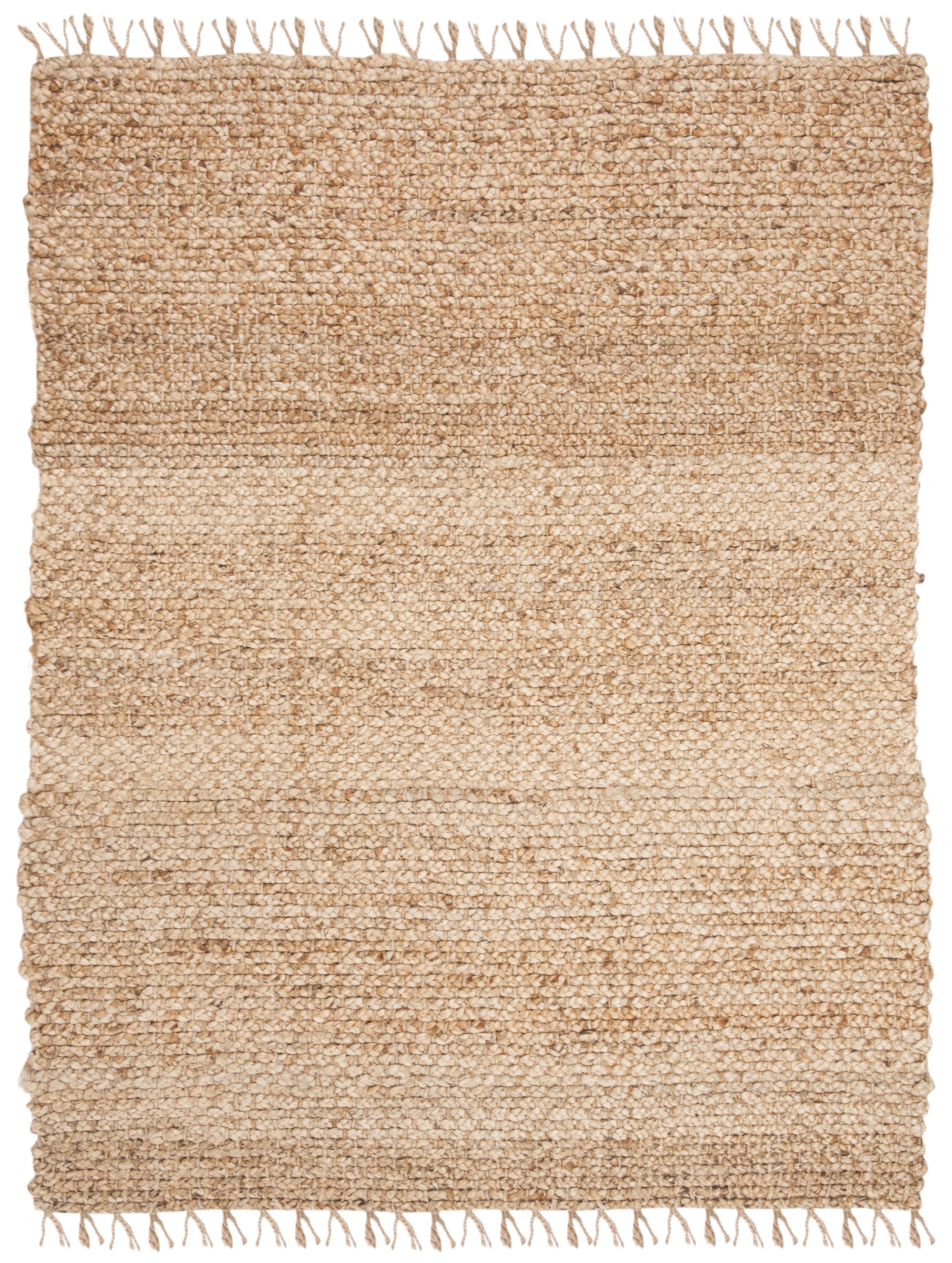 SAFAVIEH Martha Stewart Solid Area Rug, Natural, 5' x 7'6"