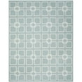 thumbnail image 1 of SAFAVIEH Martha Stewart Square Dance Geometric Area Rug, Geyser Blue, 5' x 8', 1 of 9
