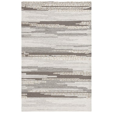 SAFAVIEH Martha Stewart Striped Area Rug, Natural/Beige, 8' x 10'