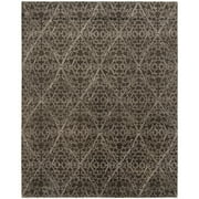 SAFAVIEH Martha Stewart Strolling Garden Geometric Area Rug, Coffee/Brown, 8'6" x 11'6"