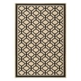 thumbnail image 1 of SAFAVIEH Martha Stewart Tangier Indoor Geometric Area Rug, Creme/Black, 6'7" x 9'6", 1 of 3