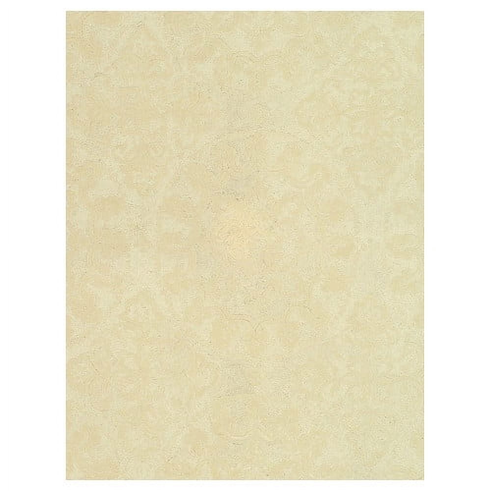 SAFAVIEH Martha Stewart Teraza Stucco Geometric Cotton Area Rug, Stucco, 6' x 6' Round
