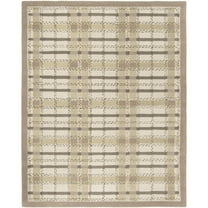 SAFAVIEH Martha Stewart Thalia Colorweave Plaid Area Rug, Sharkey Grey, 5' x 8'