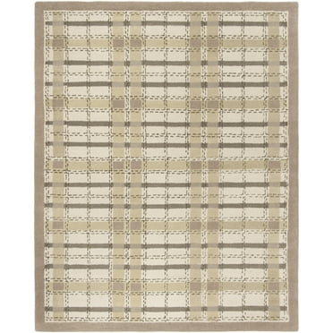 SAFAVIEH Martha Stewart Thalia Colorweave Plaid Area Rug, Sharkey Grey, 5' x 8'