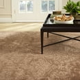 thumbnail image 1 of SAFAVIEH Martha Stewart Tomas Damask Area Rug, Mahogany, 7'9" x 9'9", 1 of 5