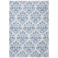 thumbnail image 1 of SAFAVIEH Martha Stewart Topher Floral Area Rug, Cream/Blue, 5'3" x 7'6", 1 of 7