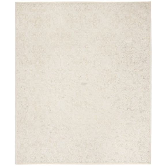 SAFAVIEH Martha Stewart Trace Floral Area Rug, Ivory, 8' x 10'