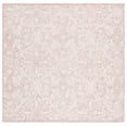 thumbnail image 1 of SAFAVIEH Martha Stewart Trace Justina Floral Area Rug, Ivory/Pink, 6' x 6' Square, 1 of 11