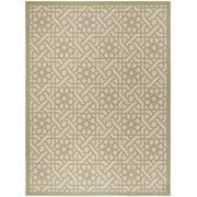 SAFAVIEH Martha Stewart Triumph Indoor Geometric Area Rug, Lily Pad, 2'7" x 5'