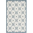 thumbnail image 1 of SAFAVIEH Martha Stewart Tufted Diamond Area Rug, Ivory/Blue, 8' x 10', 1 of 8