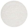 thumbnail image 1 of SAFAVIEH Martha Stewart Tufted Wool Area Rug, Light Grey/Taupe, 6' x 6' Round, 1 of 8
