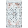thumbnail image 1 of SAFAVIEH Martha Stewart Vanessa Medallion Machine Washable Area Rug, Sage/Light Rust, 3' x 5', 1 of 11
