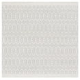 thumbnail image 1 of SAFAVIEH Martha Stewart Vermont Diamond Area Rug, Ivory, 6' x 6' Square, 1 of 8
