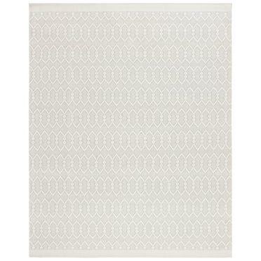 SAFAVIEH Martha Stewart Vermont Diamond Area Rug, Ivory, 8' x 10'
