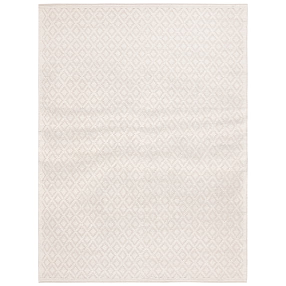 SAFAVIEH Martha Stewart Vermont Diamond Area Rug, Ivory, 8' x 10'