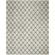 SAFAVIEH Martha Stewart Vermont Floral Area Rug, Ivory/Black, 8' x 10'